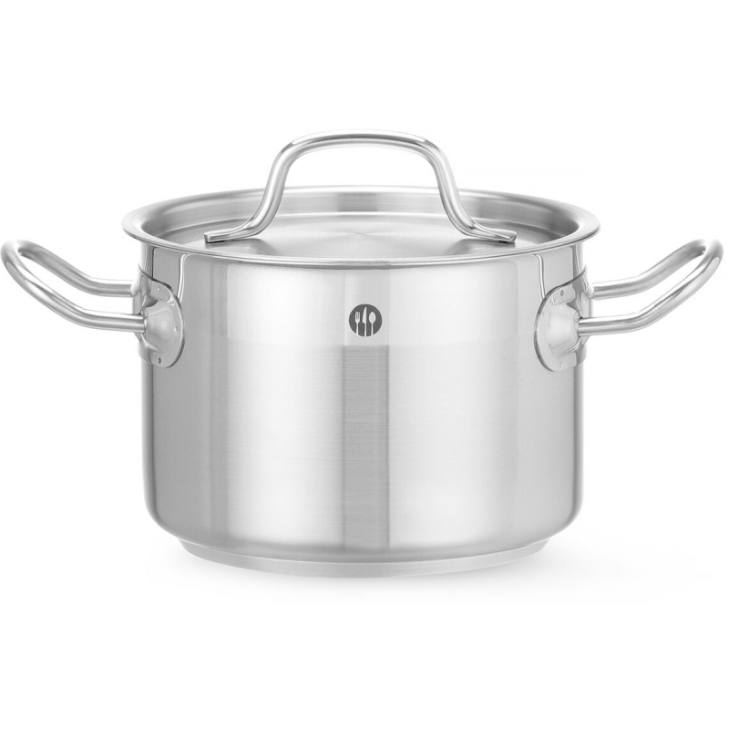 Stew pan middle - with lid, HENDI, Profi Line, 2L, ø160x(H)110mm