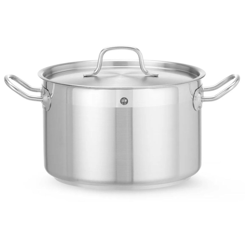 Stew pan middle - with lid, HENDI, Profi Line, 7L, ø240x(H)150mm