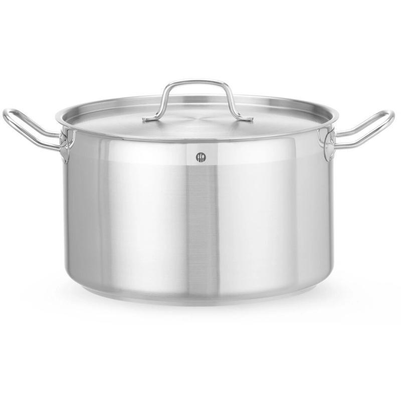 Stew pan middle - with lid, HENDI, Profi Line, 15L, ø320x(H)190mm
