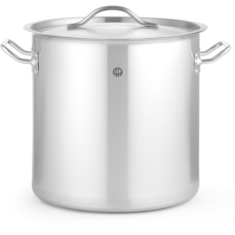 Stew pan middle - with lid, HENDI, Budget Line, 9L, ø250x(H)180mm