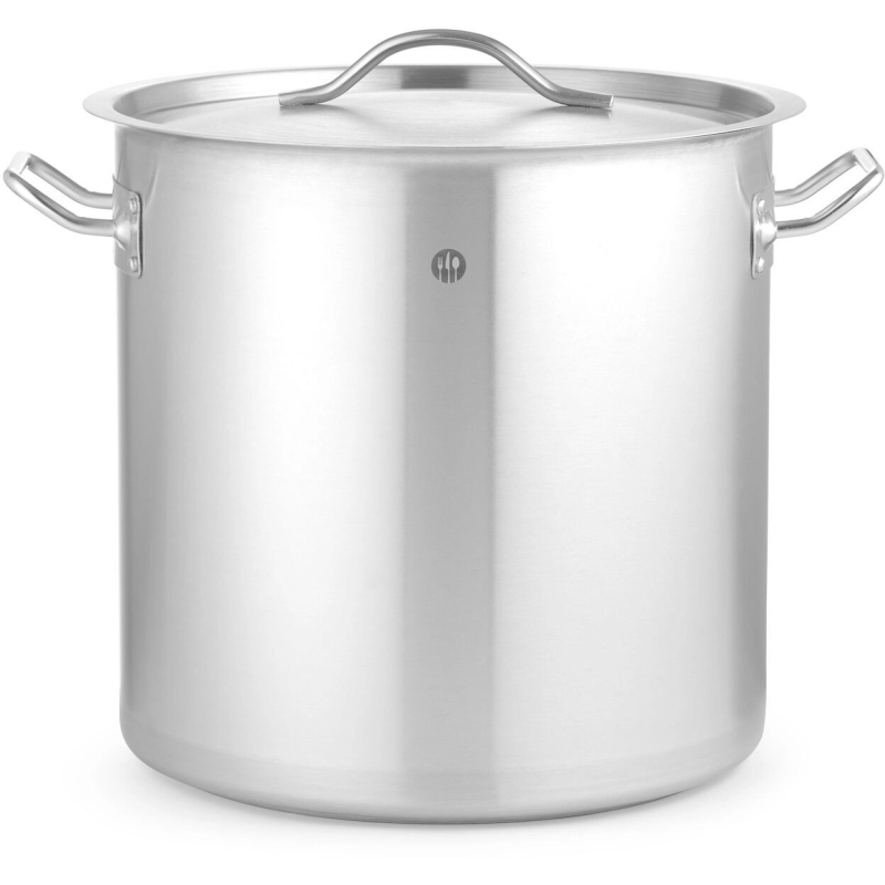 Stew pan with lid, HENDI, Budget Line, 21L, ø300x(H)300mm