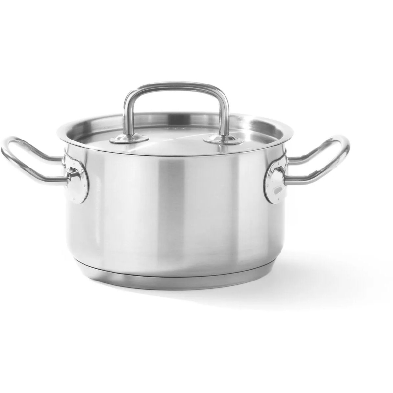 Stew pan (medium) – with lid, HENDI, Kitchen Line, 1,9L, ø160x(H)95mm