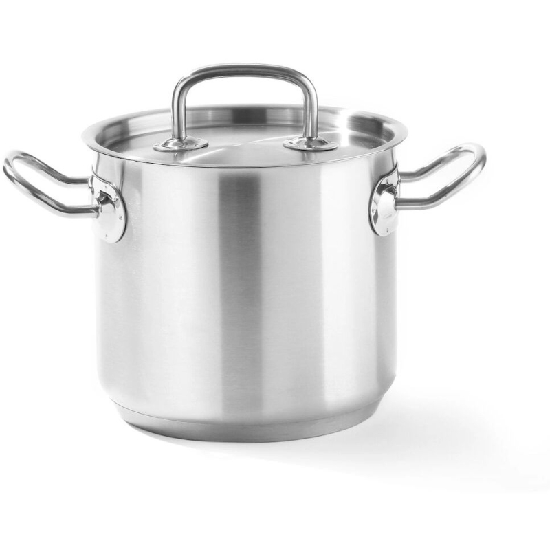 Stew pan high – with lid, HENDI, Kitchen Line, 2,8L, ø160x(H)140mm