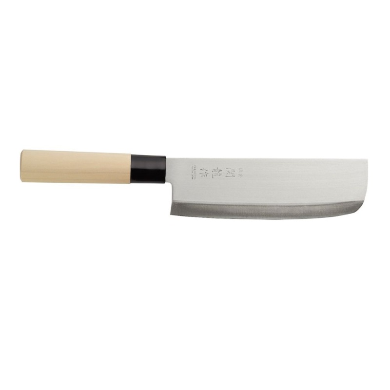 Японский нож Nakiri, HENDI, черный, (L)290мм