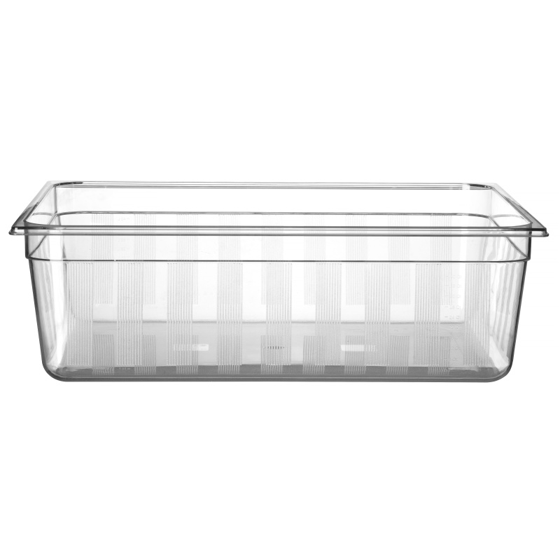 GN 2/1 konteiner COOL, HENDI, COOL, GN 2/1, 55,5L, Läbipaistev, 650x325x(H)100mm