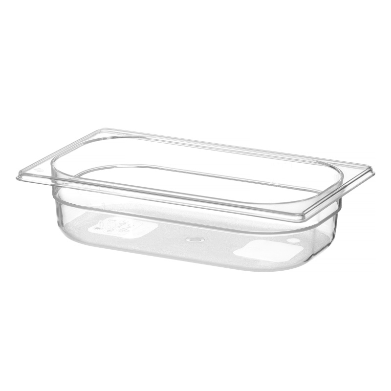 GN 1/4 konteiner COOL, HENDI, COOL, GN 1/4, 1,7L, Läbipaistev, 265x163x(H)65mm