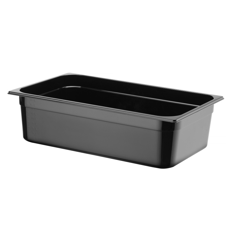 GN 1/1 konteiner COOL, HENDI, COOL, GN 1/1, 20L, Must, 530x325x(H)150mm