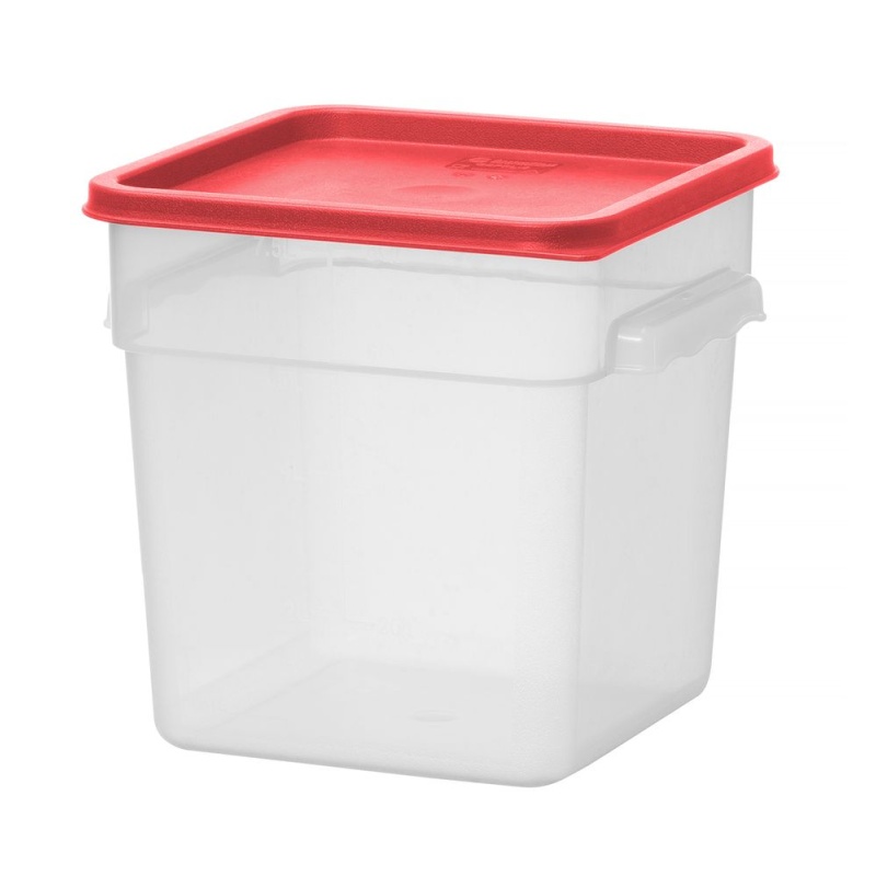 Toidukonteiner graduatsiooniga 7,6L, 235x235mm