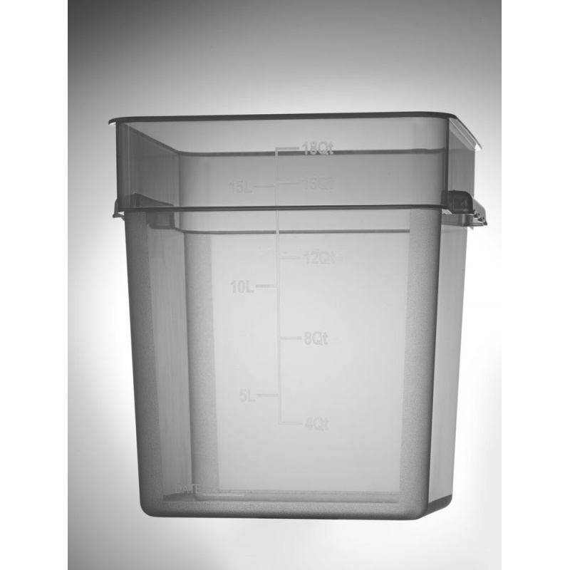 Toidukonteiner graduatsiooniga 17,2L, 290x290mm