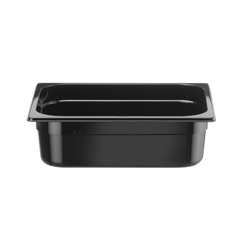 GN 1/2 konteiner COOL, HENDI, COOL, GN 1/2, 6,1L, Must, 325x265x(H)100mm