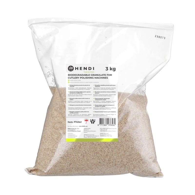 Graanulid poleerimiseks, HENDI, 3 kg