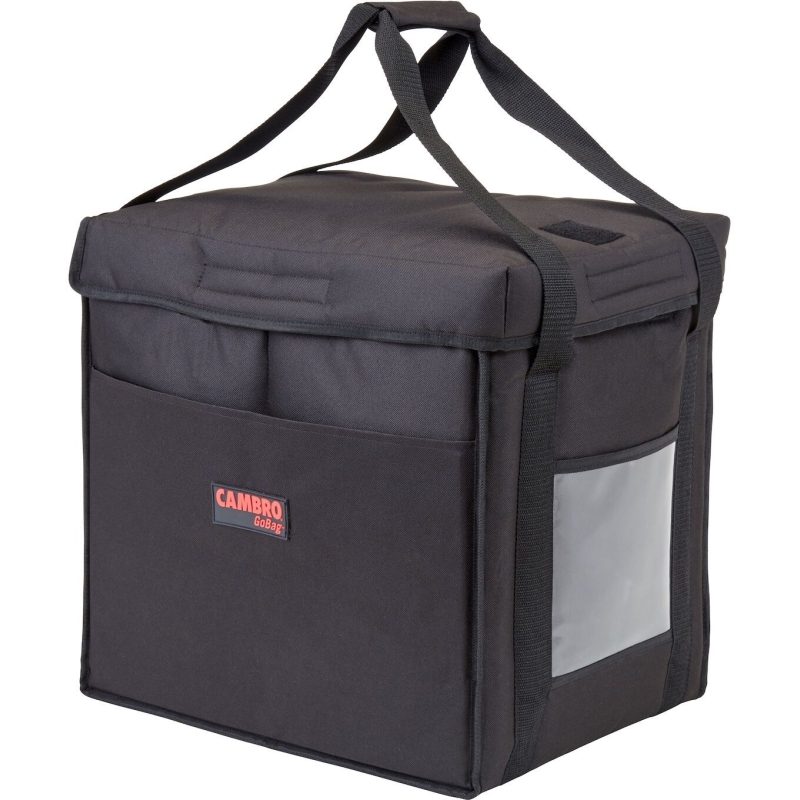 Insulated carrier bag, foldable, universal., Cambro, capacity: approx. 42 L, 42L, Black, 305x380x(H)380mm