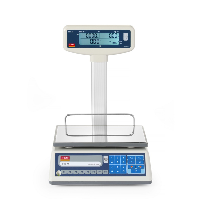 LCD etikettide printimiskaal tugiposti ja legaliseerimisega, EGE seeria, 15 kg, TEM, 325x377x(H)394mm