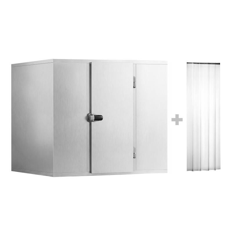 Roostevabast terasest sügavkülmkamber Premium – 2100 × 1200 mm, 3,2 m³ – ilma agregaadita