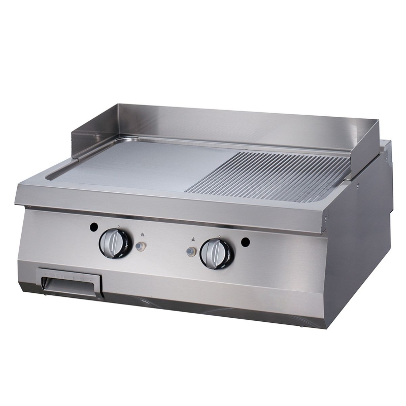 Maxima 900 Gas Grill 1/2 Grooved 80x90 - Chrome