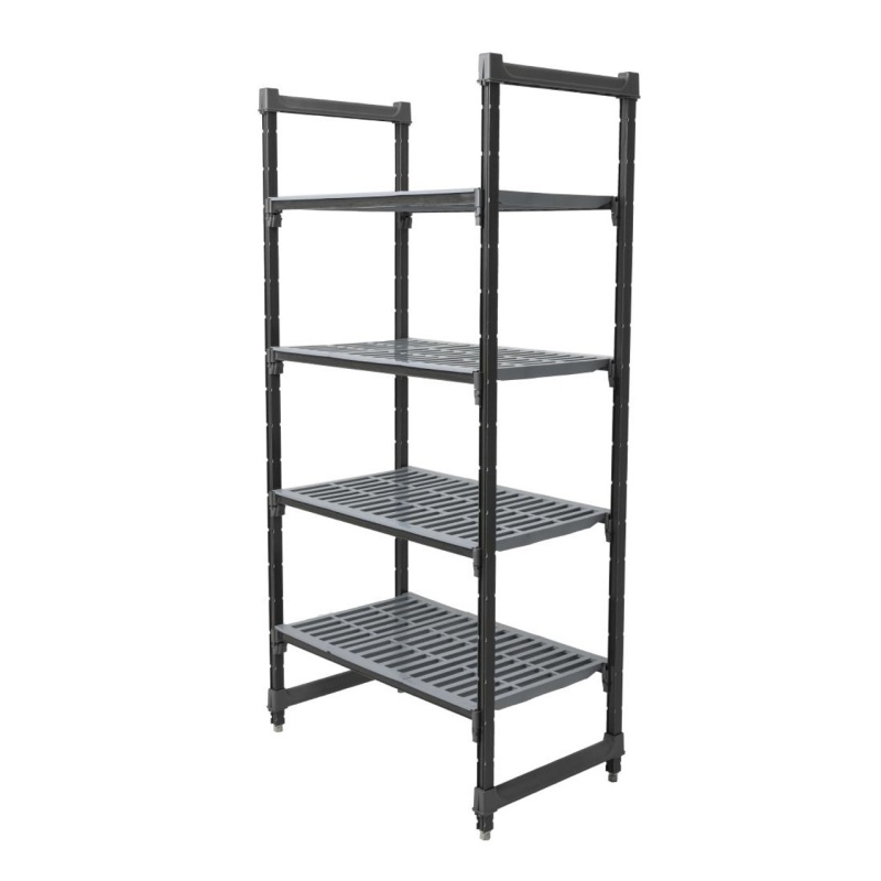 Camshelving ® Basics Plus storage rack with 4 vented shelves 915x540x(H)1830mm