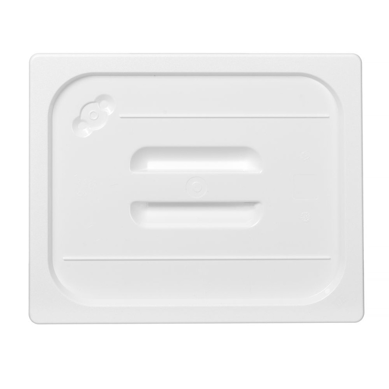 Крышка для гастроёмкостей GN из белого поликарбоната, HENDI, GN 1/2, белый, 265x325мм