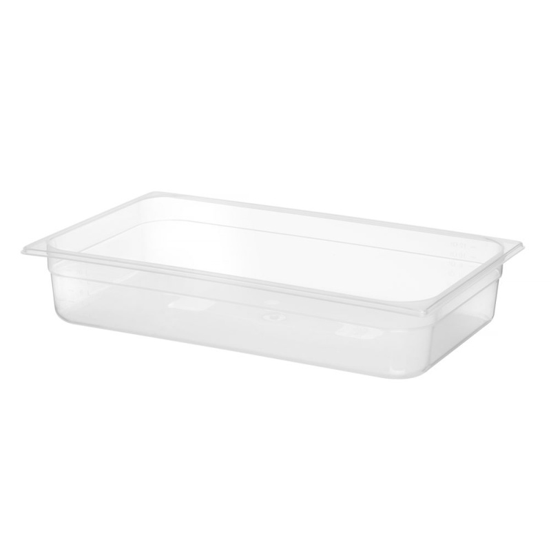 Гастроёмкость GN 1/1 Profi Line из полипропилена, HENDI, Profi Line, GN 1/1, 14л, прозрачный, 530x325x(H)100мм