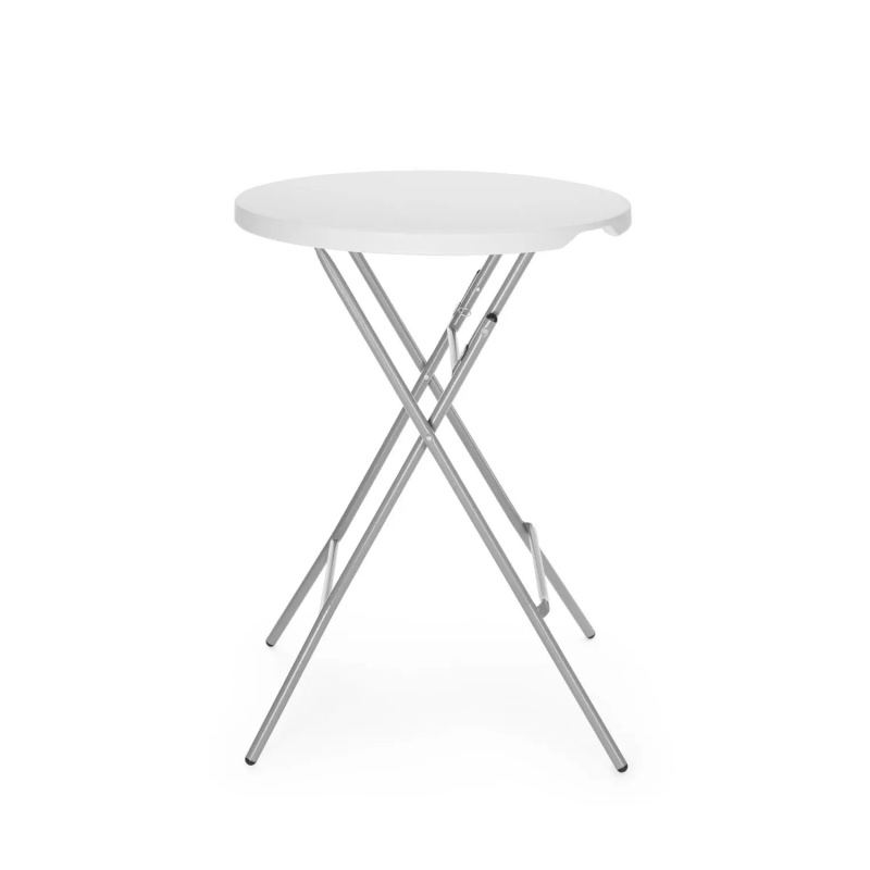 Round bar table, AmerBox, max. load 80 kg., ⌀800x(H)1100mm