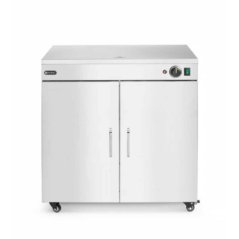 Plate warmer double, HENDI, 230V/800W, 735x589x(H)766mm