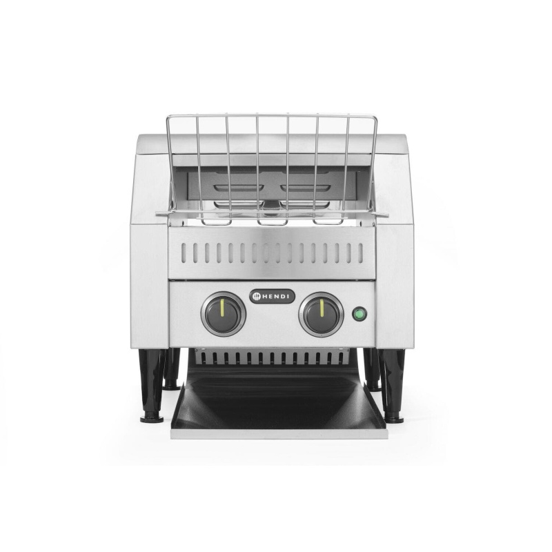 Conveyor toaster double, HENDI, Silver, 230V/2240W, 418x365x(H)390mm