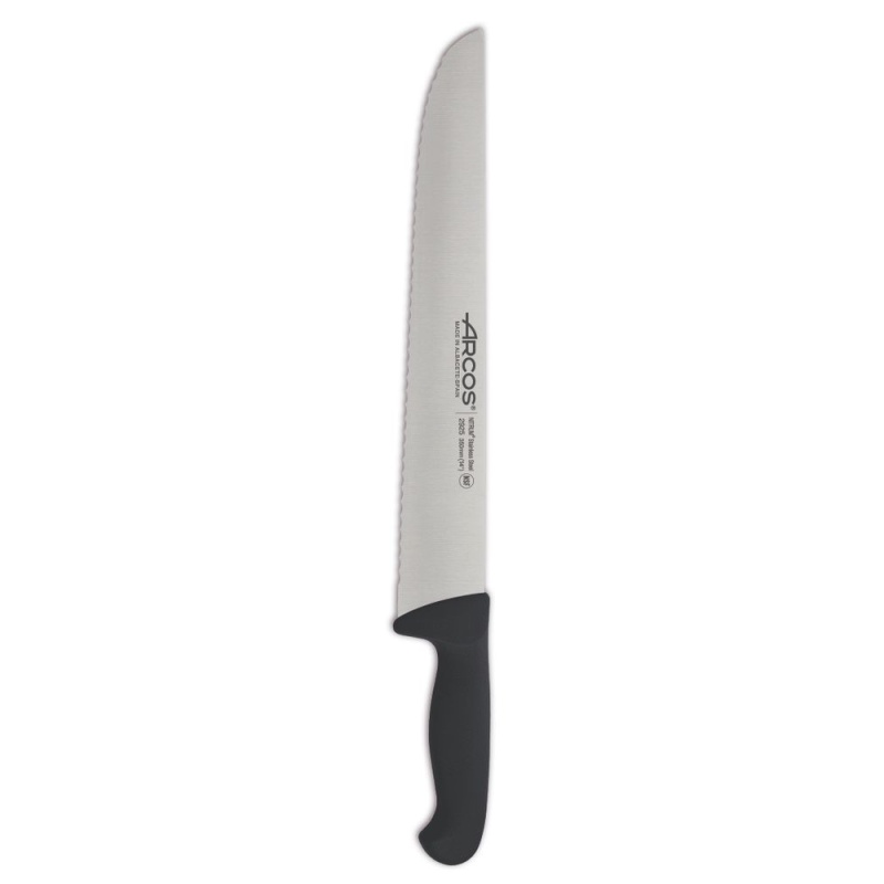 Butcher knife, serrated, 2900 series, Arcos, Black, (L)492mm