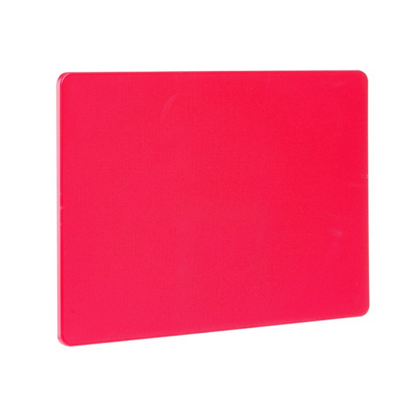 Cutting board HACCP GN1/1, HENDI, GN 1/1, Red, 530x325x(H)10mm