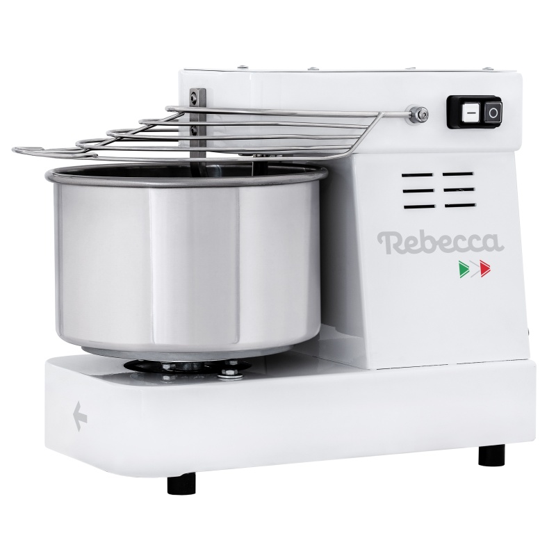 Fikseeritud pea ja kausiga spiraalsegisti Rebecca, Prismafood, 7L, 230V/370W, 265x495x(H)380mm