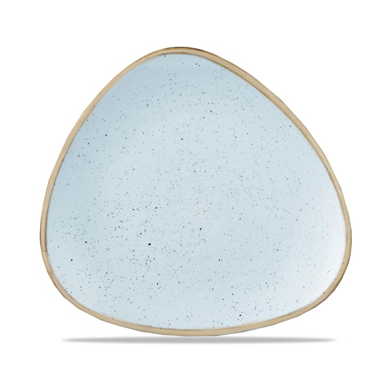 Stonecast Duck Egg kolmnurkne taldrik, 229mm