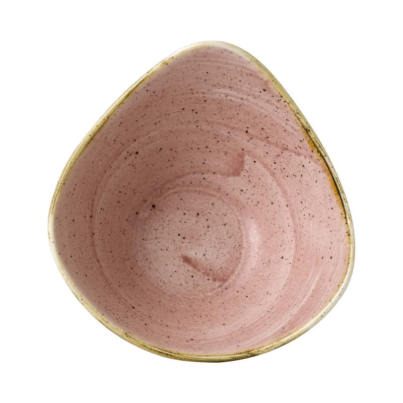 Stonecast Petal Pink kolmnurkne kauss, 153mm