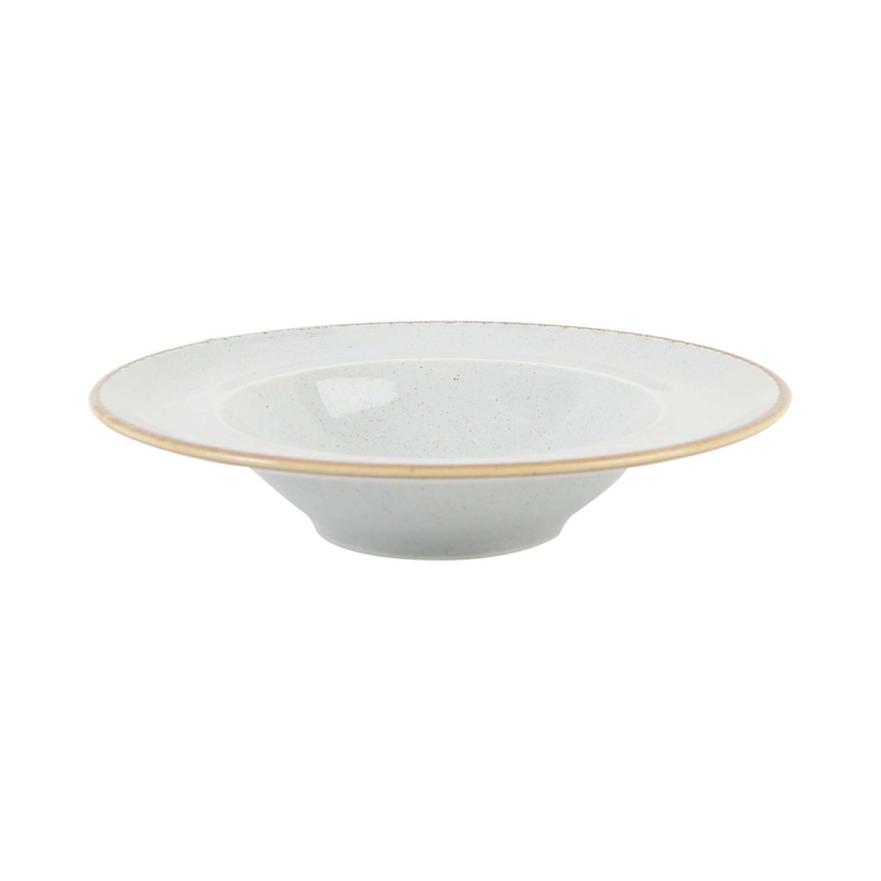Ashen pasta plate, 260mm