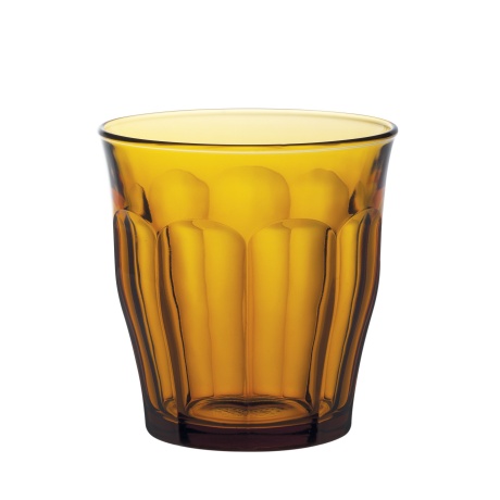 Glass PICARDIE AMBER, Duralex, 0.31L, 6 pcs., ⌀90x(H)94mm