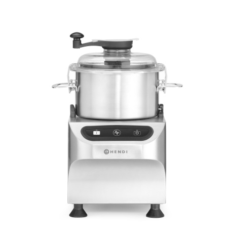 Bowl cutter, electric, HENDI, Profi Line, 5 kg, Silver, 230V/800W, 377x350x(H)520mm