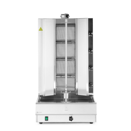 Kebabigrill, gaasiga, HENDI, 230V/13200W, 13,2kW, 537x639x(H)1013mm