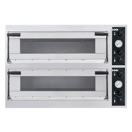 Печь для пиццы TRAYS 44 GLASS, Prismafood, 400В/13800Вт, 1100x1080x(В)745мм