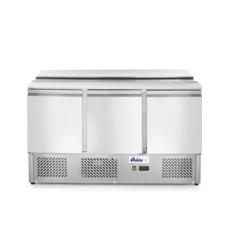 Three door salad counter 380L, Arktic, 253L, 230V/310W, 700x1380x(H)868mm