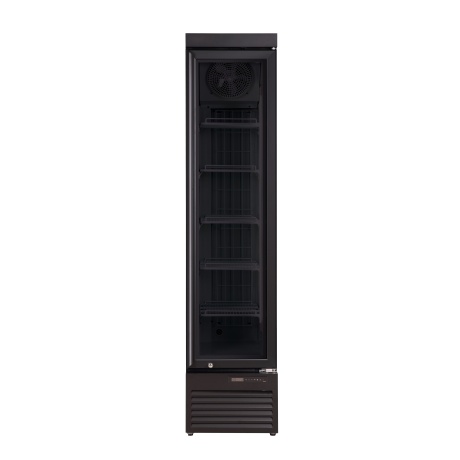 Display freezer SLIM, Arktic, 117L, Black, 230V/350W, 420x600x(H)1880mm