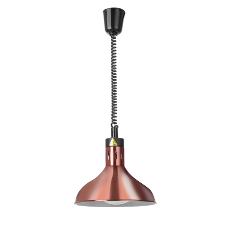 Tõstetav ja langetatav soojalamp, kellakujuline, HENDI, Vaskne, 230V/250W, ⌀295x(H)207mm