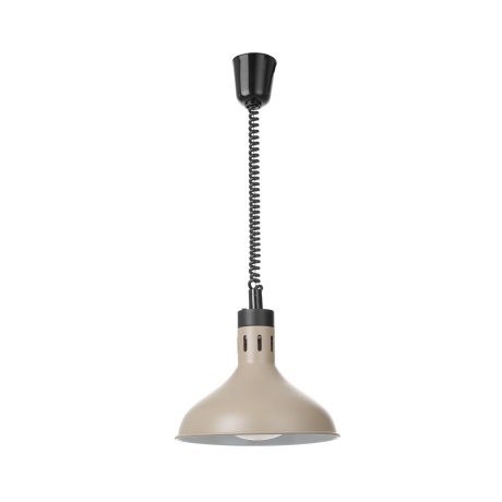 Tõstetav ja langetatav soojalamp, kellakujuline, HENDI, Beež, 230V/250W, ⌀295x(H)207mm