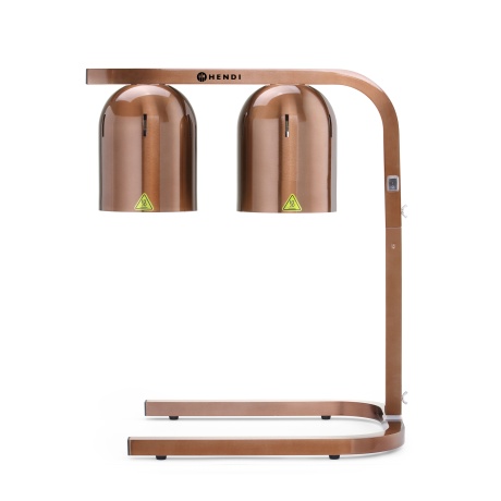 Food warmer, infrared, HENDI, Copper, 230V/500W, 453x360x(H)790mm