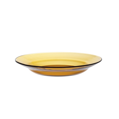 Deep plate LYS AMBER, Duralex, ⌀230x(H)35mm