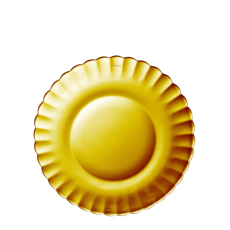 Dessert plate PICARDIE AMBER, Duralex, ⌀205x(H)20mm