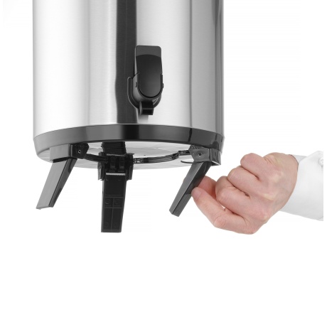 Joogidispenser, HENDI, 11L, Hõbedane, 292x266x(H)440mm