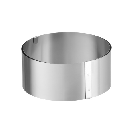 Cake ring, adjustable, HENDI, Silver, ⌀320x(H)70mm, Round