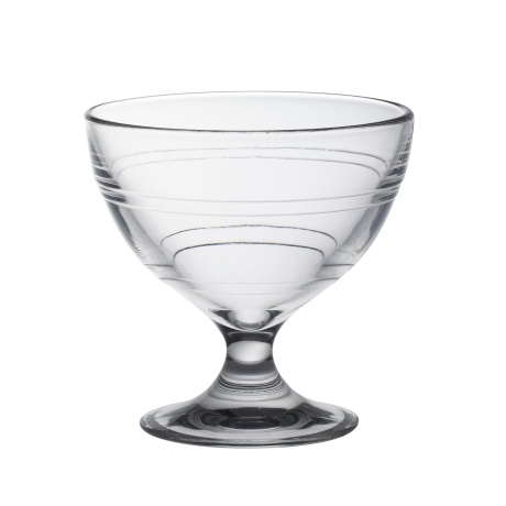 Ice cream cup GIGOGNE, Duralex, 0,25L, Transparent, 6 pcs., ⌀100x(H)100mm