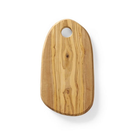 Cheese board with hole, olive wood, HENDI, 250x165x(H)18mm