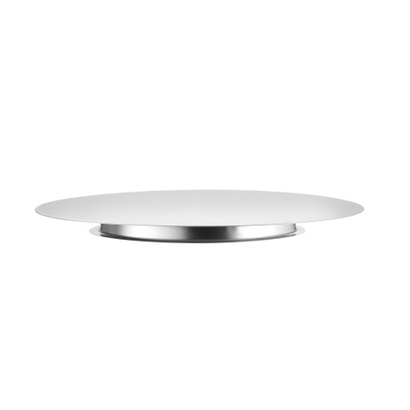 Cake stand, HENDI, Silver, ⌀310x(H)30mm, Round
