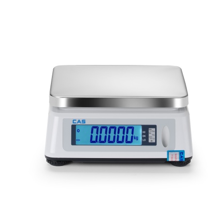 Весы, CAS, 3 кг, белые, 285х256х(В)123мм