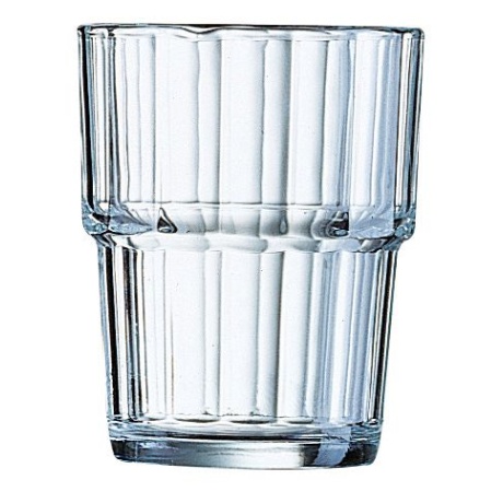Norvege short glass, Arcoroc, 200 ml, 0.2L, 6 pcs., ⌀72x(H)88mm