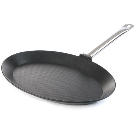 OVAALNE PANN 40CM TITANIUM